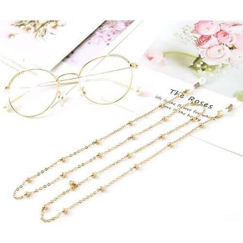 1PC Fashion Pearl Glasses Chain Women Men Eyeglass Cord Sunglasses Cord Retainer Holder Eyewear Lanyard Neck Strap Rope