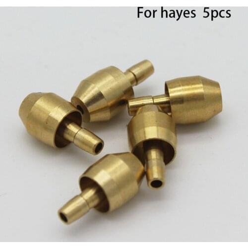 5pcs Hydraulic Brake Hose Olive/Bushing & Insert Hydraulic Brake Hayes 5.4mm Tubing High Quality Bicycle Parts hayes oil dish