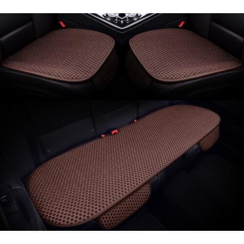 Ice silk car seat cover universal for auto h7 led h4 w5w led ford fiesta focus 2 skoda octavia stickers on cars car accessories
