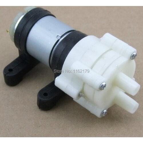 Aquarium R385 12V DC Diaphragm pump Electromagnetic stove kettle pumps water fish tank small micropump,1.5-2L/Min free shipping