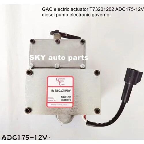 GAC electric actuator T73201202 ADC175-12V diesel pump electronic governor