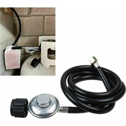 Propane Tank Extension Hose Regulator Gas BBQ Grill Heater LP Line Fire Pit Low Camping Equipment Cookware Stove Accessories