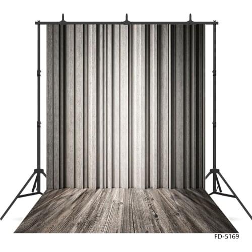 Gray Wall Wooden Floor Photo Background Vinyl Cloth Photography Backdrop Props for Baby Children Portrait Pets Toy Photophone