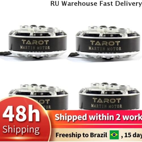 TAROT-RC 4PCS Tarot 4008 Martin RC Brushless Motor /TL2955 RC Quadcopter Motor for Quadcopter Multicopter Drone