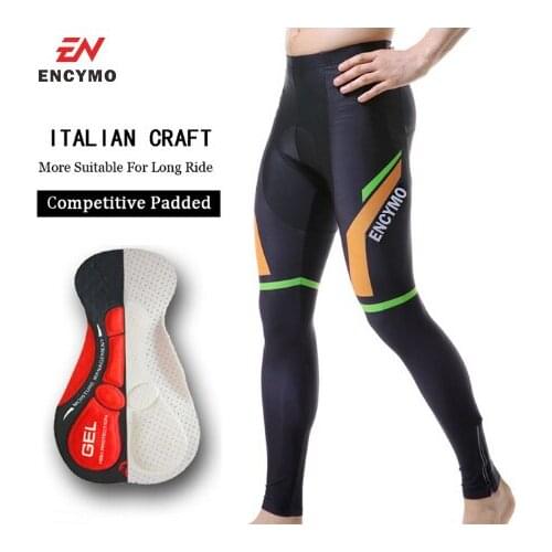 Spring Autumn Cycling Pants With 5D Gel Pad Cycling Tights MTB Bike Bib Pants Downhill Bicycle Pants Cycling Trousers