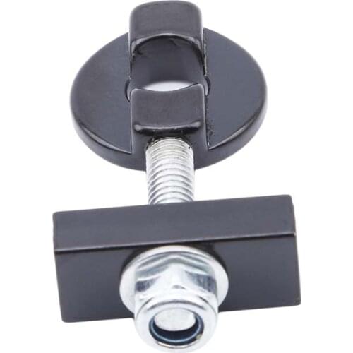 1pc Black Bicycle Chain Tensioner Spanner Closure Aluminum Alloy Bolt Bike Single Speed Bicycle Bolt Screw Accessories