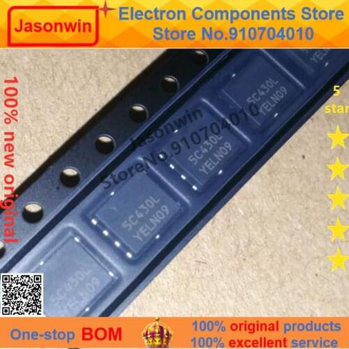 100% nuevo 50 unids/lote original MOSFET NTMFS5C430NLT1G 5C430L MOSFET N-CH 40V 200A SO8FL Transistor