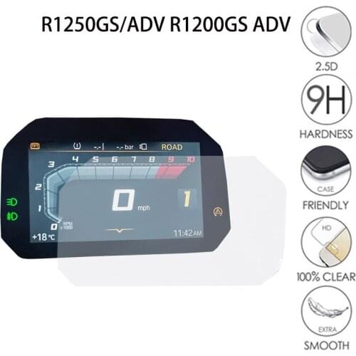 2pcs/set Motorcycle Meter Protective Film Dial Waterproof Anti-scratch Sticker For R1250GS/R1200GS/ADV F900R/XR F750/F850GS