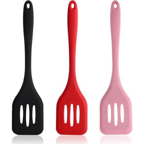 2021 Hot Sale Food Grade Non-stick Silicone Pot Shovel Frying Pan Silicone Spatula Cooking Utensils Kitchen Tools Accessories