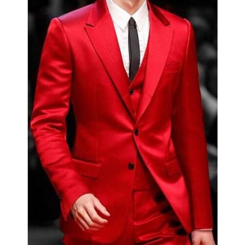 3 Pieces Dark Grey Suits Elegant Men Suits For Work Wear Formal Prom Suits Groomsmen Wedding Tuxedos (Coat+Pants+Vest+Tie)