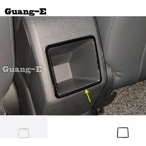 For Volkswagen VW Polo Hatchback 2019 2020 2021 2022 Car Rear Back Upside Air Conditioning Outlet Vent Anti Trim Frame Stick