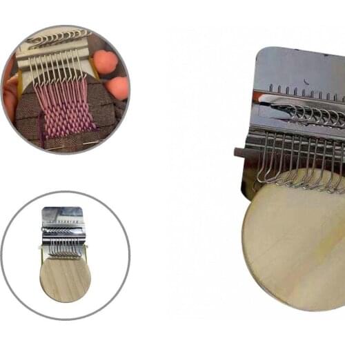 Long Lasting 1 Set Attractive Practical Fine Texture Speedweve Loom Wood Darning Loom Lightweight for Sewing