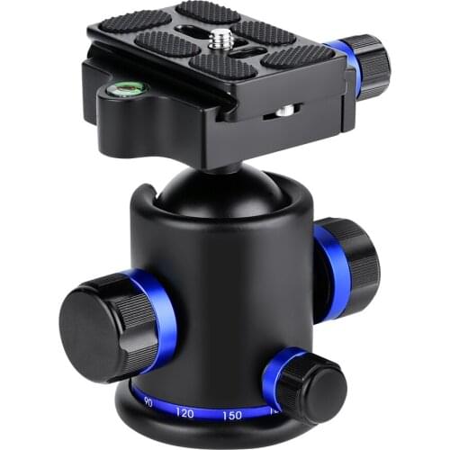 Camera Cradle Tripod Ball Head Rotating Panoramic Bracket Holder Mount 1/4" - 3/8" Screw Adapter