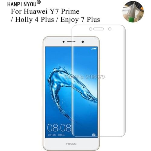 For Huawei Y7 Prime 2017 / Holly 4 Plus/Enjoy 7 Plus 5.5" Soft TPU Front Full Cover Screen Protector Transparent Protective Film