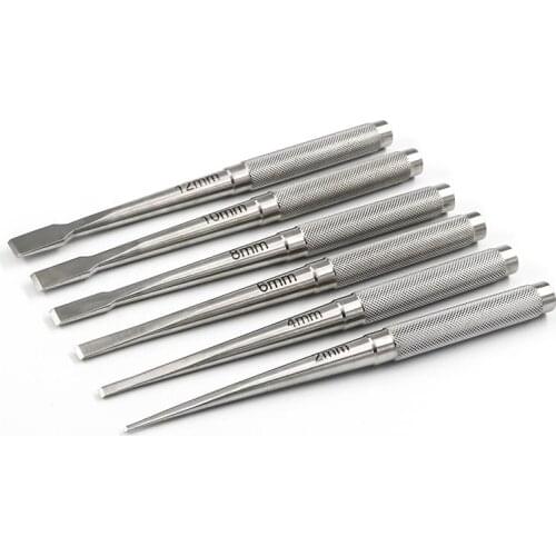 Nose cosmetic surgery Nasal bone knife Stainless steel shovel Round handle nose Osteotomy tool equipment high hardness