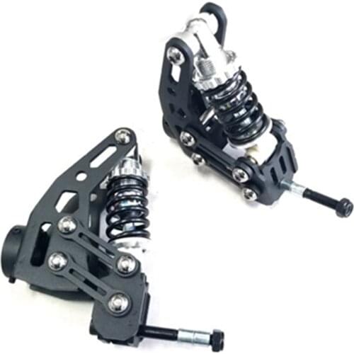 Diy Skateboard Spring Rear Shock Absorber Bridge Skateboard Trucks Suspension 8Inch Long Board Suspension Spring