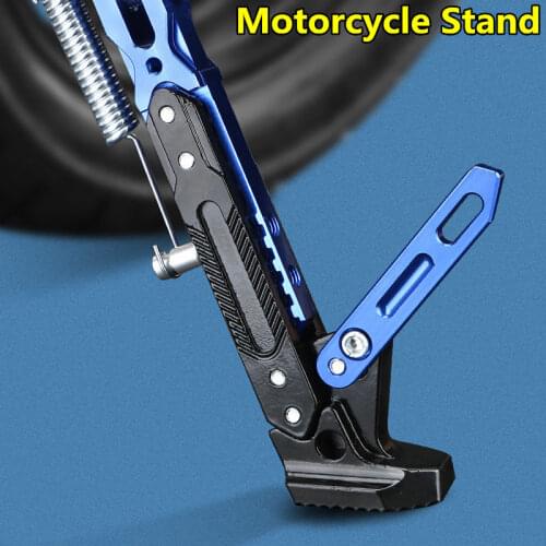 Adjustable CNC Metal Motorcycle Foot Bracket Kick Side Bracket Durable Corrosion Resistant Bracket motorcycle stand