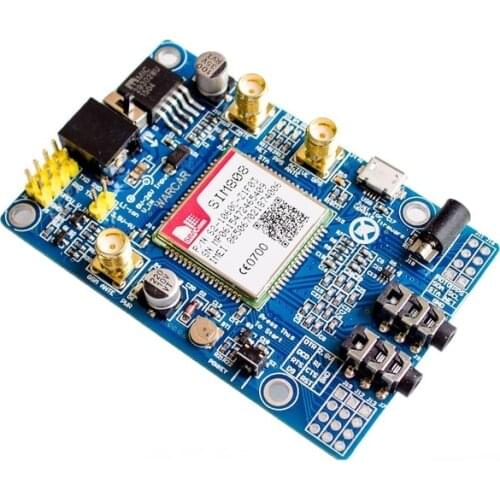 SIM808 GSM GPRS GPS Development Board Module IPX SMA with GPS Antenna for Arduino Raspberry Pi Support 2G 3G 4G SIM Card