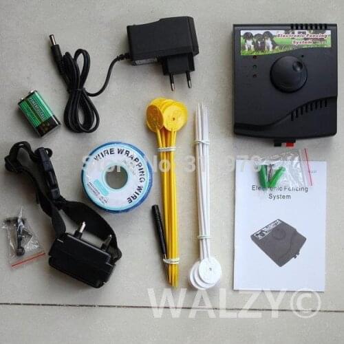 Waterproof Dog Pet Electronic Fence W227 Shock with 1 Collar For 1 Dog