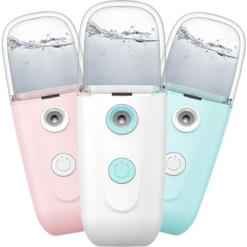 30ml Mini Nano Face Steamer USB Nebulizer Facial Sprayer Humidifier Hydrating Anti-aging Wrinkle Women Beauty Skin Care Sprayer
