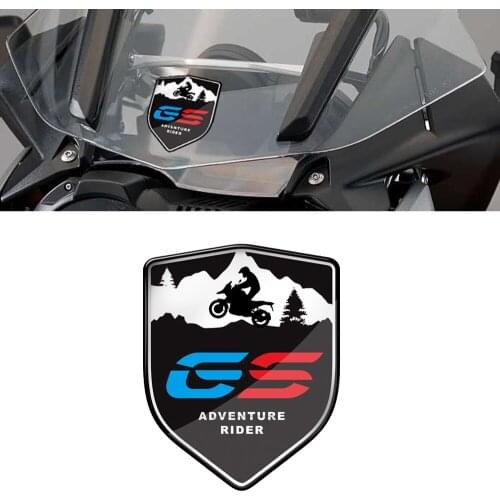 For BMW f800gs f700gs r1200gs r1250gs adventure Motorcycle windshield 3d decal sticker adventure sticker