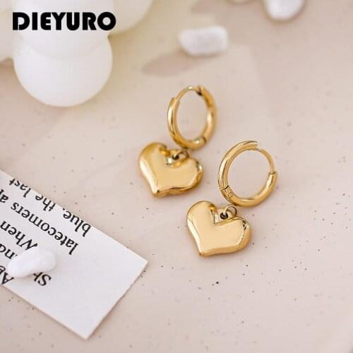 DIEYURO Earrings Rings