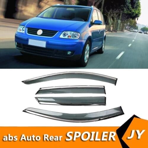 For Volkswagen Touran 2004-2006 Window Visor Vent Shades Sun Rain Deflector Guard For Touran Auto Accessories 4PCS/SET