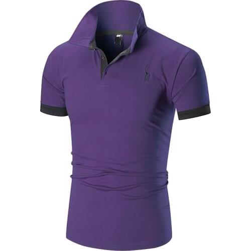 EvaPosh Short Sleeve Polos For Men