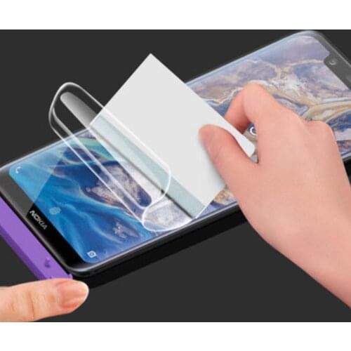 2PCS 6D Full Cover Screen protector Hydrogel Film For Nokia 8 Sirocco X71 invisible TPU Nano Soft Protective Film Not Glass