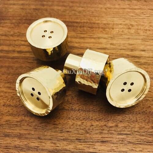 New Arrival 10PCS Solid Brass Hammer Cabinet Door Handles Drawer Pulls Cupboard Wardrobe TV Wine Cabinet Pulls Handles & Knobs
