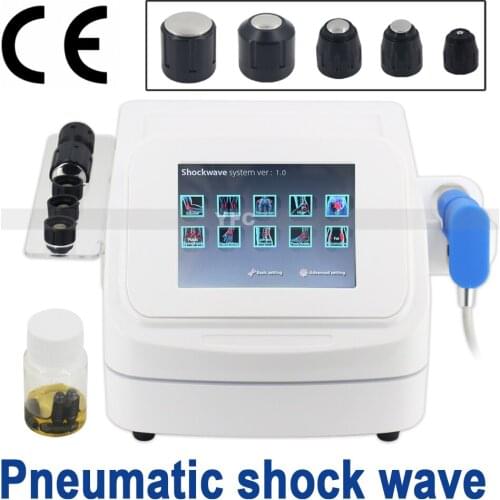Pneumatics Shock Wave Therapy Machine Device Pain Physiotherapy Shockwave Machine For ED Treatment Tennis elbow Body Massager