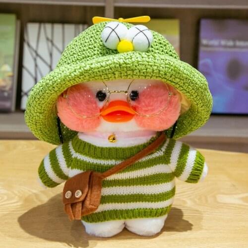 Christmas Gift 30cm Cute Plushie Lalafanfan Duck Stuffed Animals Soft Plush Toys for Girls Kids Kawaii Doll Birthday