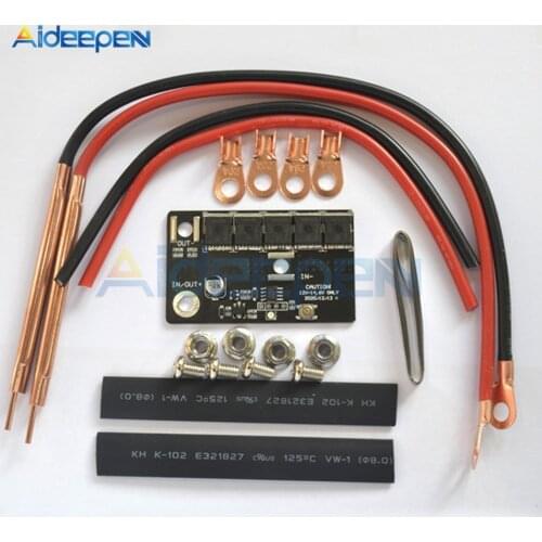 DIY 12V Spot Welding Machine 5MOS 18650 Battery Handheld Spot Welding Automatic Trigger Spot Welder 90-150A