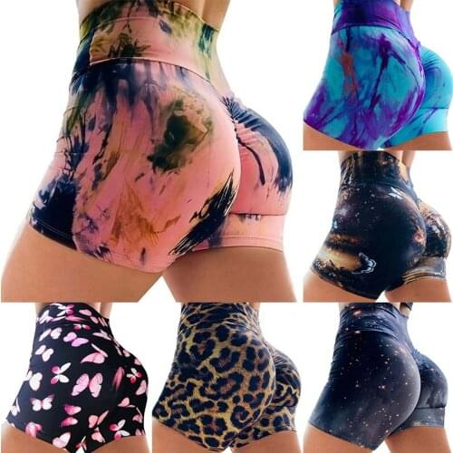Yoga Shorts Pants Plus Size Shorts Women Basic Slip Bike Shorts Compression Workout Push Up Sport Stretchy Seamless Short Pant