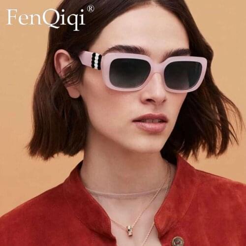 Brand Designer Fashion Square Sunglass Women Men 2021 Gradient Sun Glasses Female UV400 Sunglasses Shades