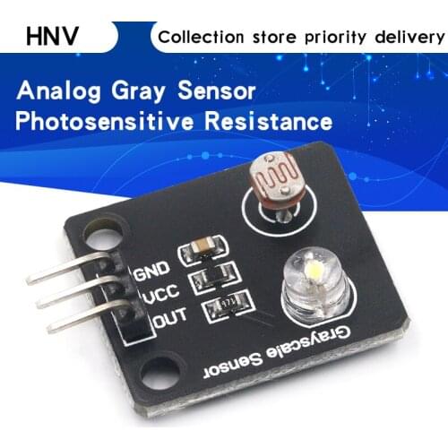 Photosensitive resistor Light Sensor Analog Grayscale Sensor Electronic Board Line finder tracking module For Arduino DIY Kit