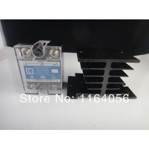 Solid State Relay SSR 40A 240VAC & Heat Sink