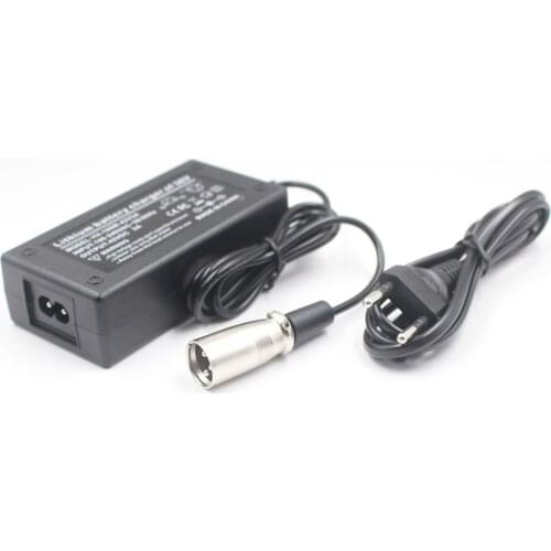 42V2A 10 Series lithium battery charger 36 V 18650 charger for 36V 2A Electric Bike Powerboard Lithium Battery Charge Scooter