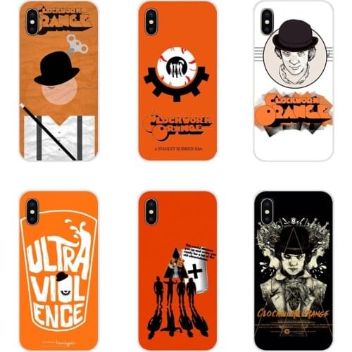 A Clockwork Orange Poster Movie For Xiaomi Mi4 Mi5 Mi5S Mi6 Mi A1 A2 A3 5X 6X 8 CC 9 T Lite SE Pro Transparent Soft Cases Covers