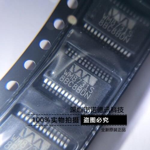 100% New&original WM8731SEDS WM8731 WM8731SEDS/RV SSOP28 In Stock