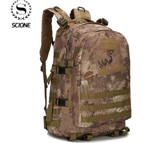 1000D Nylon 40L Backpack For Men Women Camouflage Army Bags Mochila Militar Bags Casual Travel Waterproof Bags
