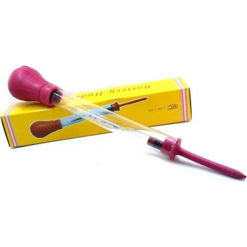 2PCS 1.100-1.300 hydrometer Battery density meter densitymeter densitometer lead acid battery hydraulic acid Tester