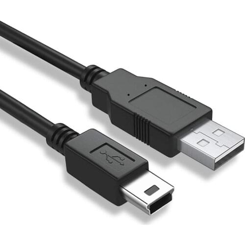 Mini USB 5Pin Power Cord 5FT Compatible with Garmin GPS Navigator Nuvi 50lmt 52lm 55lmt 57lm 67lm 2457lmt 2557lmt 2589lmt 2597lm