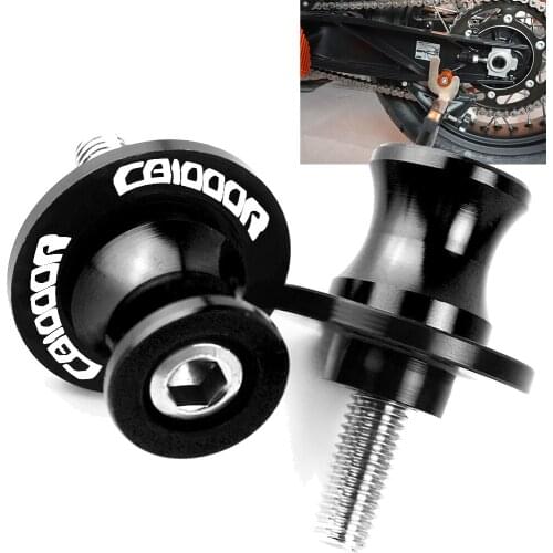 8MM For HONDA CB1000R CB 1000 1000R 2008 2009 2010 2011 2012 Motorcycle Accessories Swingarm Slider Spools Stand Cover Screws