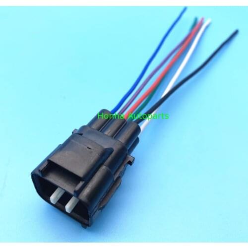 Free Shipping 5/10/20/50/100pcs 6 pin auto waterproof electrical accelerator pedal connector 7282-7062-40 wire harness