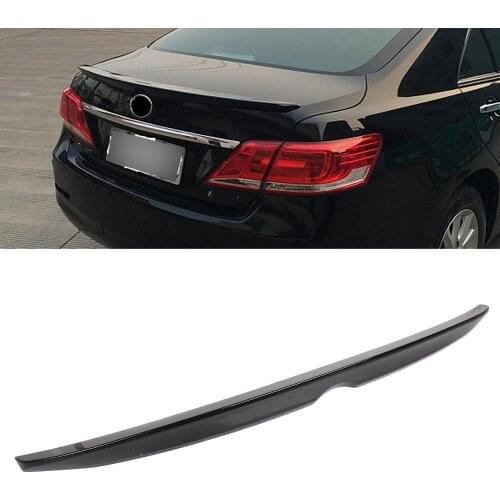 Gloss Black For Toyota Camry XV50 SE V6 Car Rear Tail Trunk Wing Lip Spoiler Trim ABS Cover 2012 2013 2014 2015 2016 2017