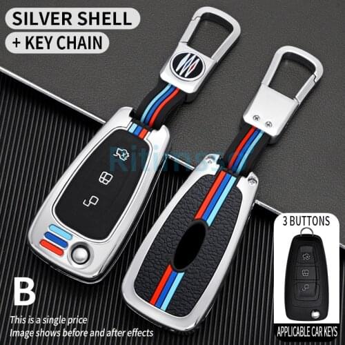 Car Key Case for Ford Focus Mk2 Mk3 St Line 2 3 S-Max C-Max S Max C Max 2008 2009 2010 2011 2012 2013 2014 2015 2016 Covers