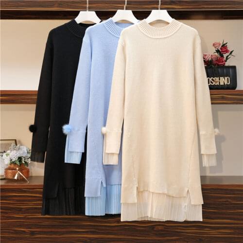 GUUZYUVIZ Fashionable Knitted Dresses