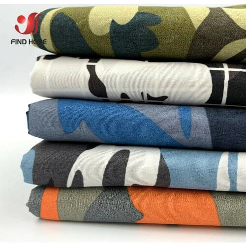 35in x 59in Camouflage Military Army Printed Fabric Polyester Sewing Quilting Cloths Material for Bedding Curtains Handmade DIY
