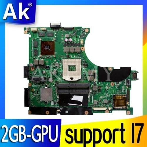 N56VB motherboard For Asus N56VM N56VB N56VV N56VZ Laptop motherboard REV2.0 N56VB GT740M 2G support I7 original